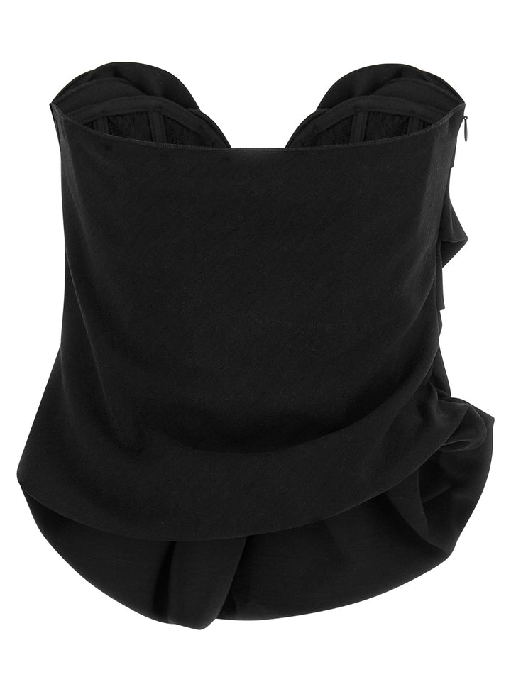 Magda Butrym 01 Tops - Black | 8fcdbd6bd9e2137b65399ad288050f1529493c4b