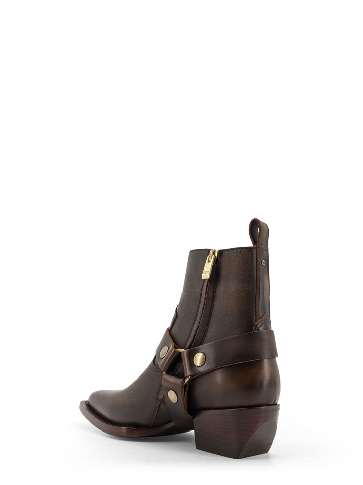 Golden Goose Boots - DARK BROWN BEIGE | 25952b2c2318887ae92dc5d3d5db45533744be2b