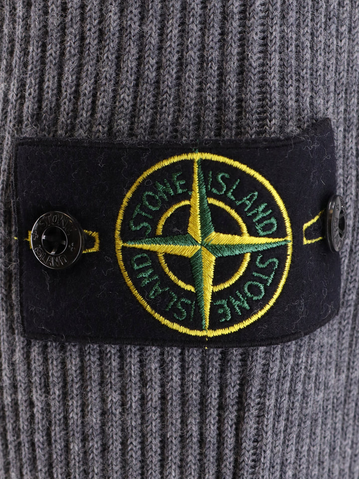 Stone Island Sweaters - MELANGE DARK GREY | 1730c45cc96ab427fb25cdde9daf3d94783323ff