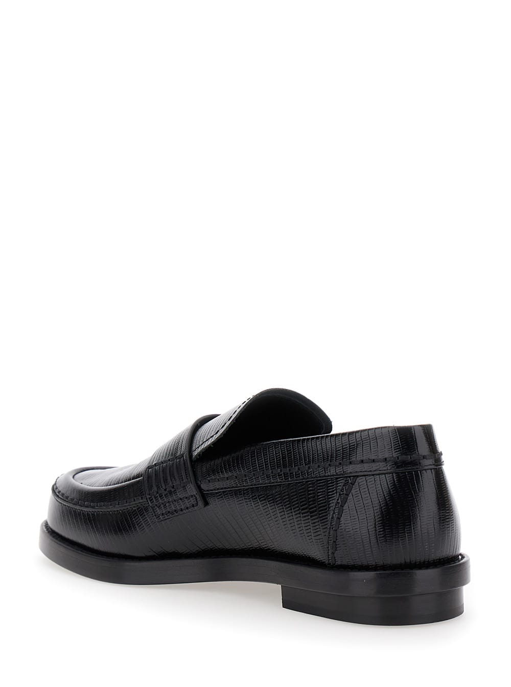Classic Loafer Lace-Up Shoes Black