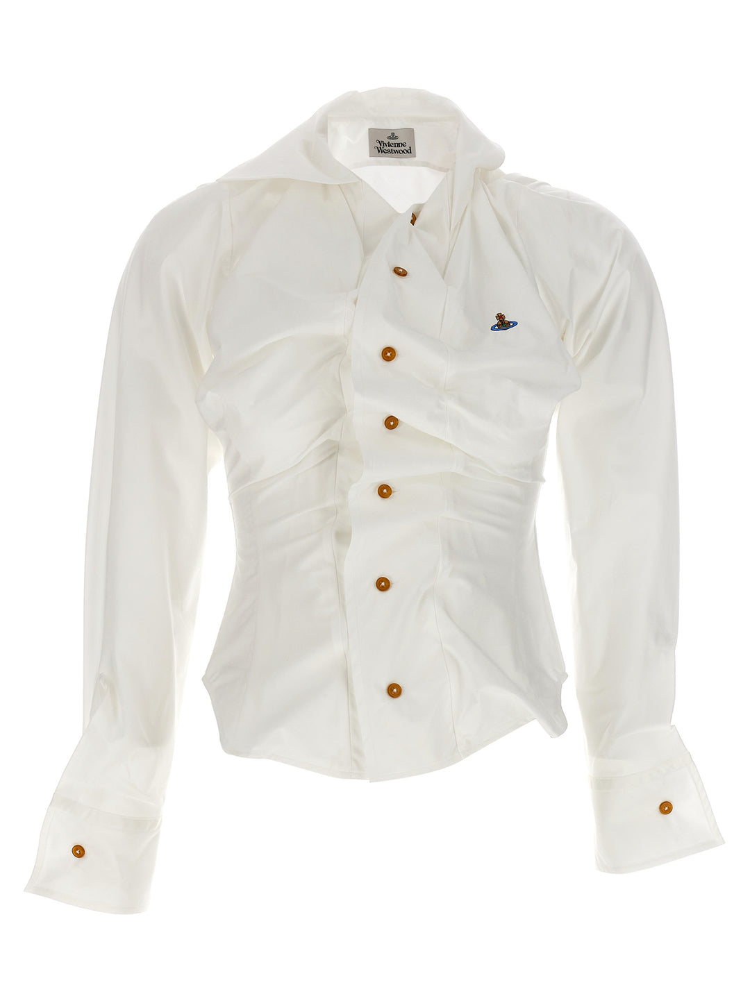 Drunken Shirt, Blouse White