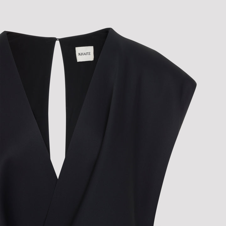 Khaite Midi dresses - Black | cc7ff99d0c2272a892762e7b92cc6ac66754becf
