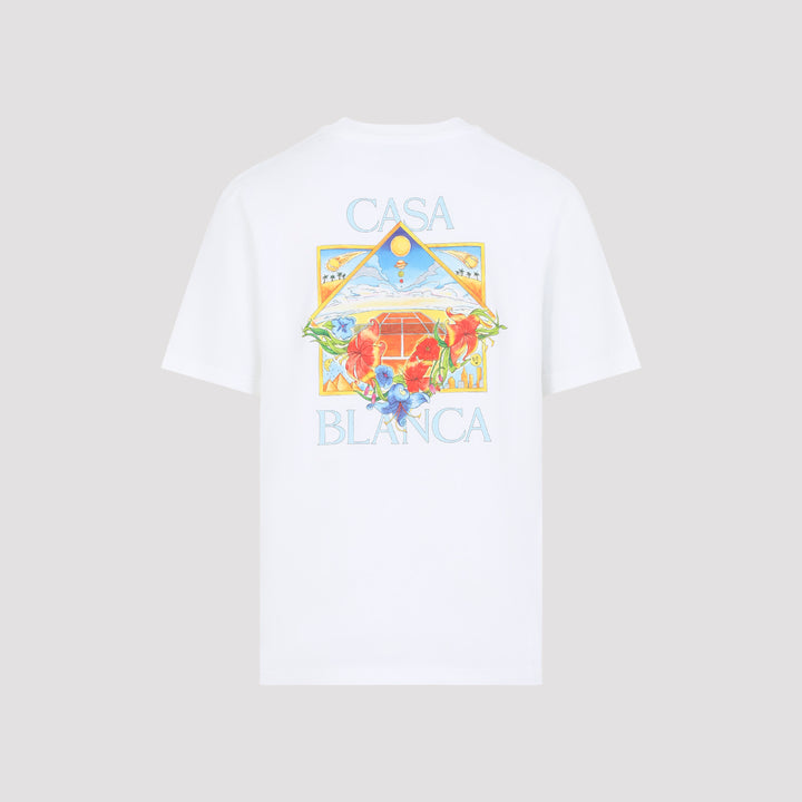 Casablanca T-shirts - White | c176a00abb074eb07ac0c30d7efa8df277c29d12