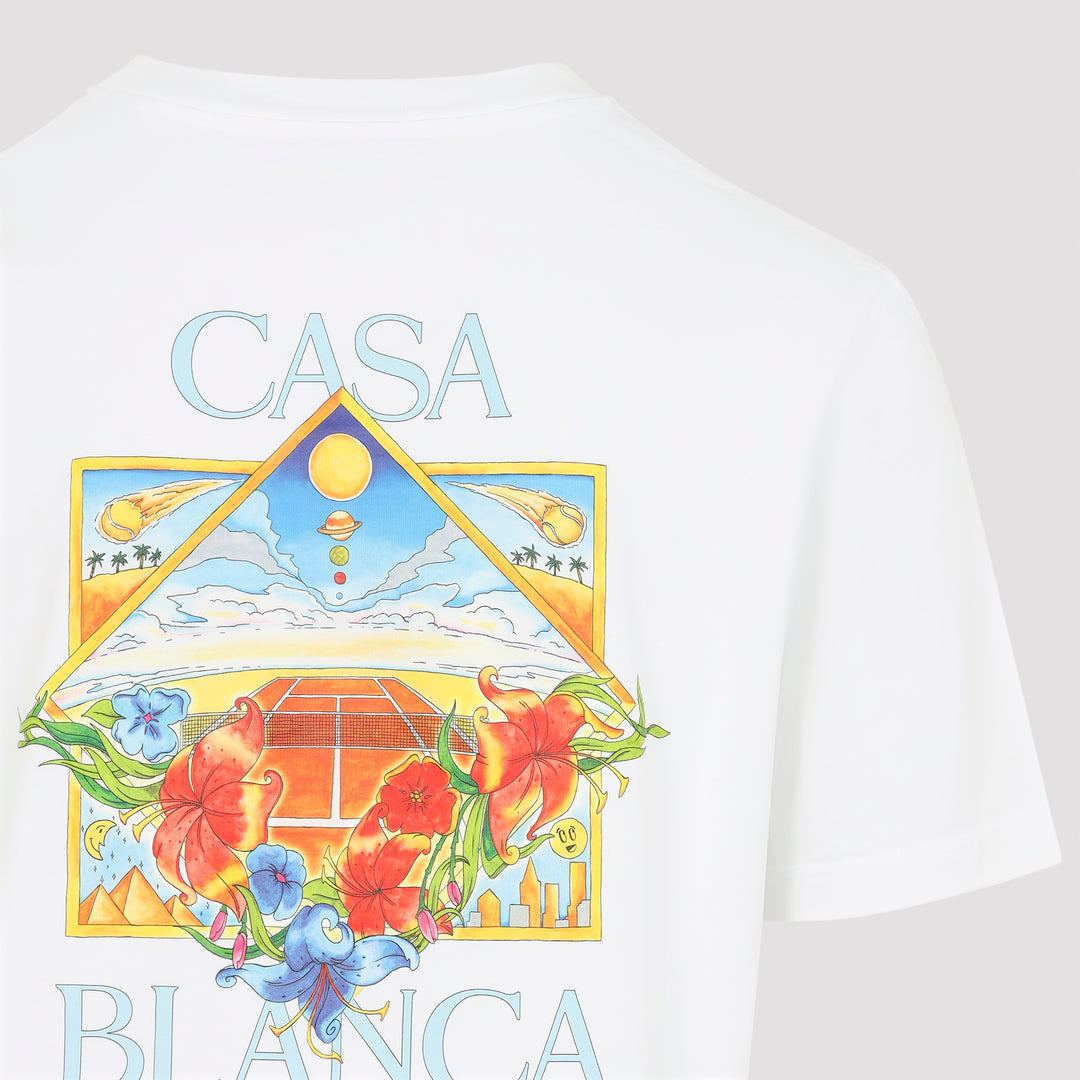Casablanca T-shirts - White | e9b9c263d3e60e573effc4c5adb166cfc2c4ffa9