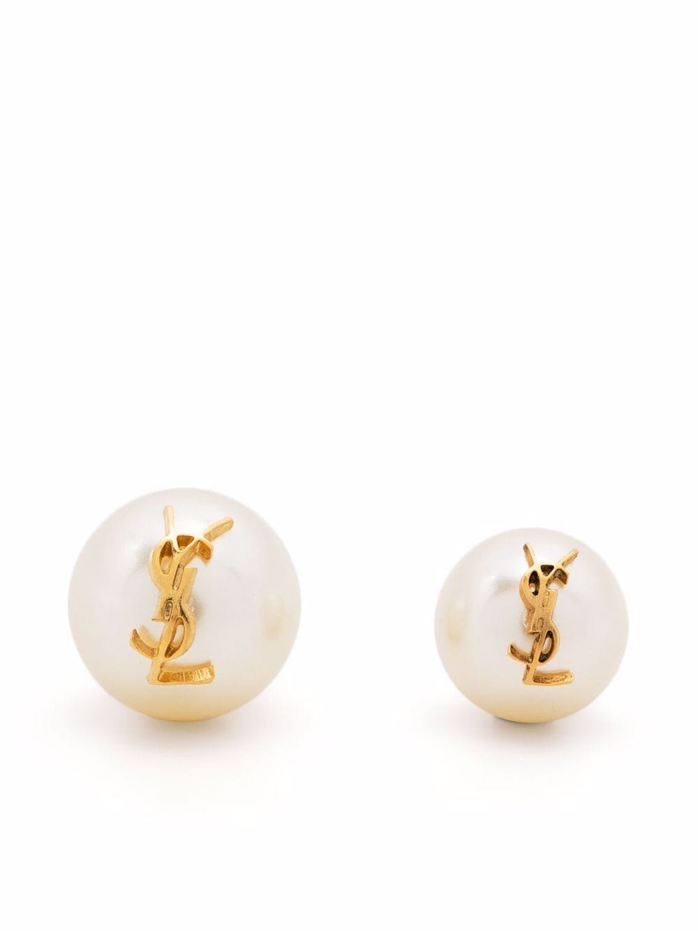 Saint Laurent Paris Orecchini - White | 870de5f8f4b8bb7a35ffabfa48b91486fcf3ccd5