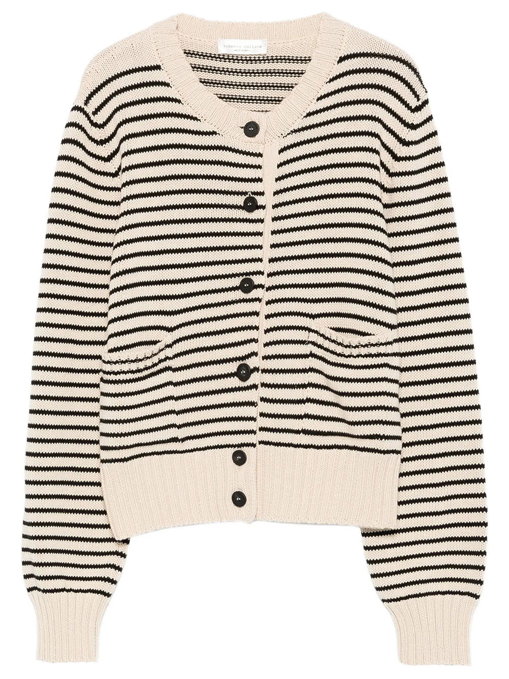 Roberto Collina Cardigan - Nude & Neutrals | 0739cd8f57aa39edfc45739a9a0848be7a9f3997