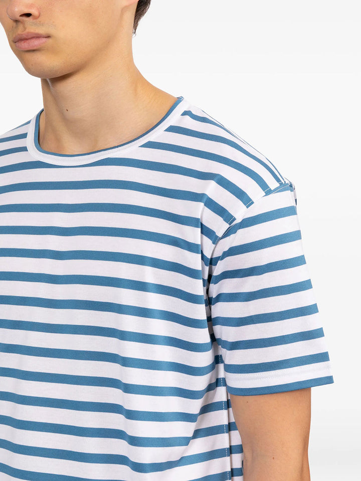 Junya Watanabe Comme Dg T-shirts - Blue | cfedbcb2a5041a1ab3df9806ab0f2f1eb89bc610