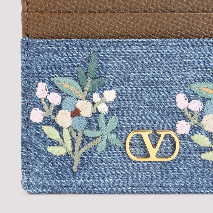 Valentino Garavani Credit card case - Blue | add3af20b5ce267efb9bd63c5b882353d49fc203