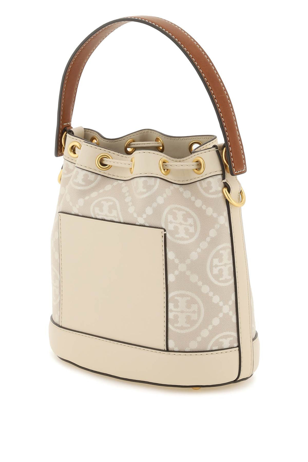 T Monogram Bucket Bag