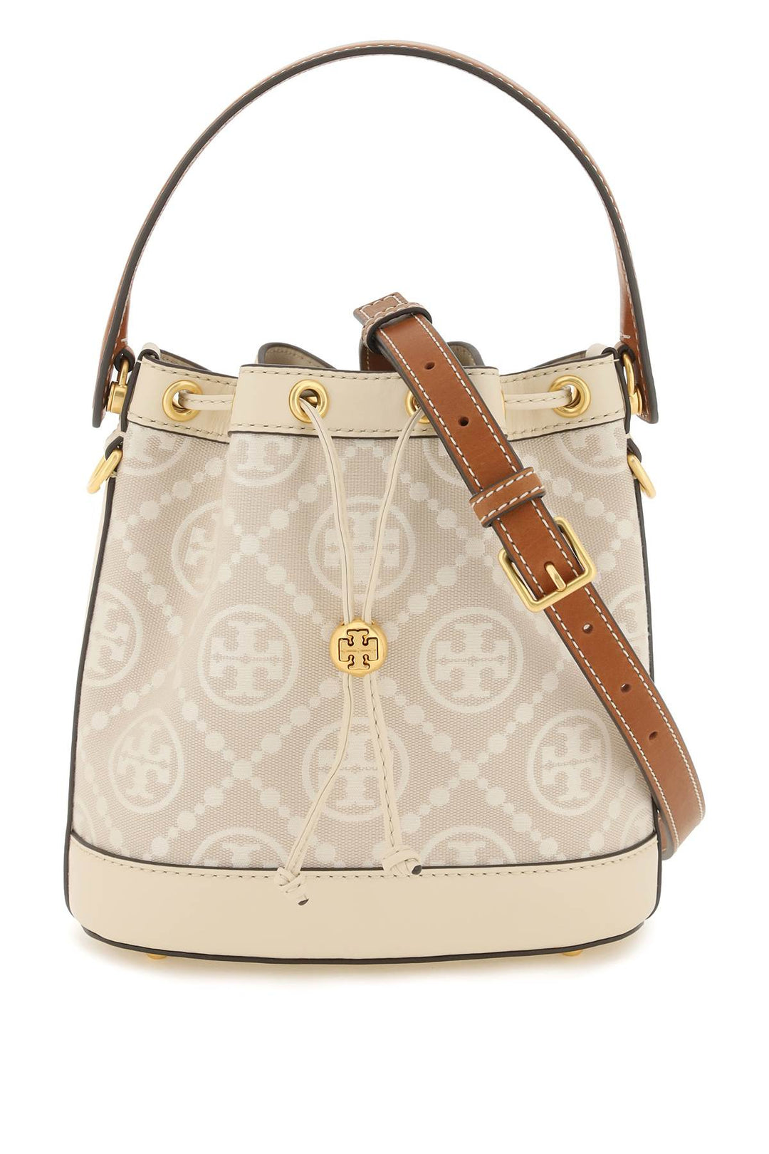 T Monogram Bucket Bag