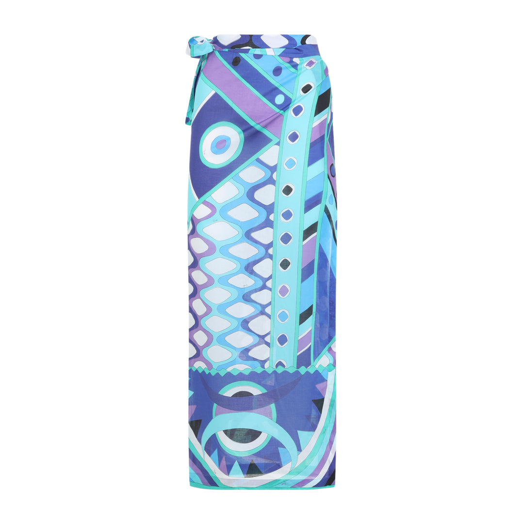 Pucci Cover-ups - Blue | 445a12a0f7274db743df3b50087cee932f777b34