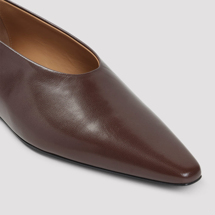 Jil Sander Ballerinas - Brown | 1967c780a3a19dce581b1d738faf2da9694c68bd