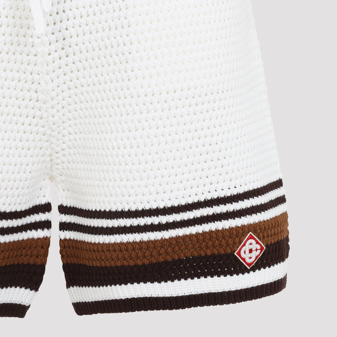 Casablanca Bermuda - White | 56efdd03f55eb8d49593fbd23e7d6a8c7374d3fa