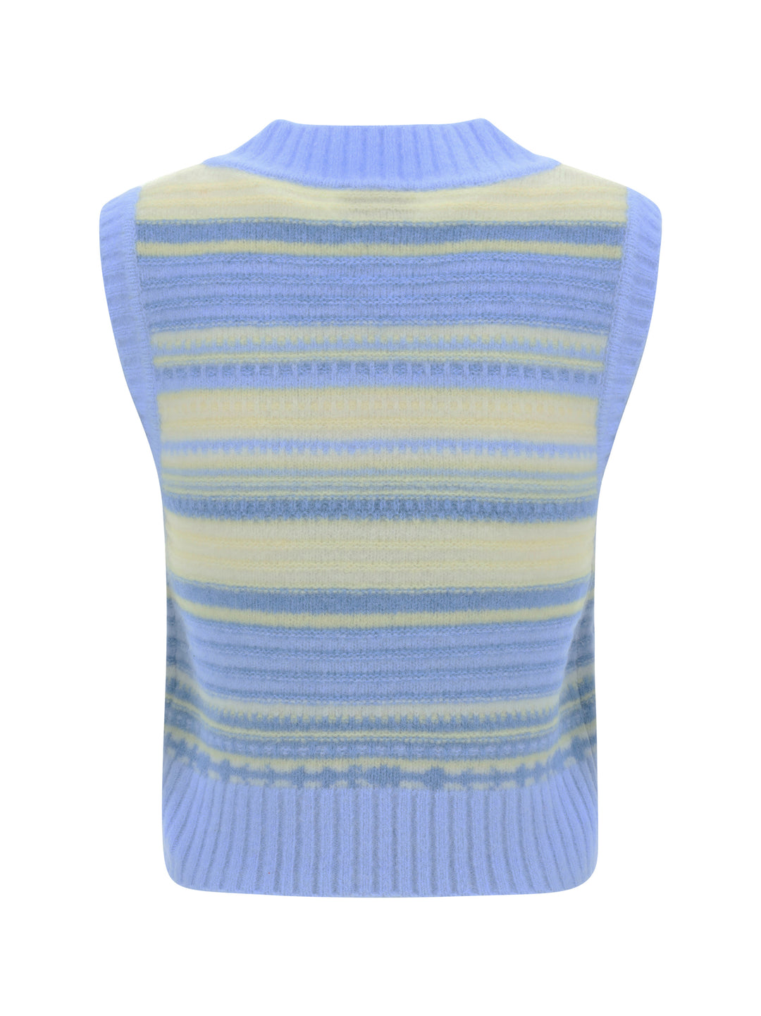 SOFT WOOL STRIPE VEST