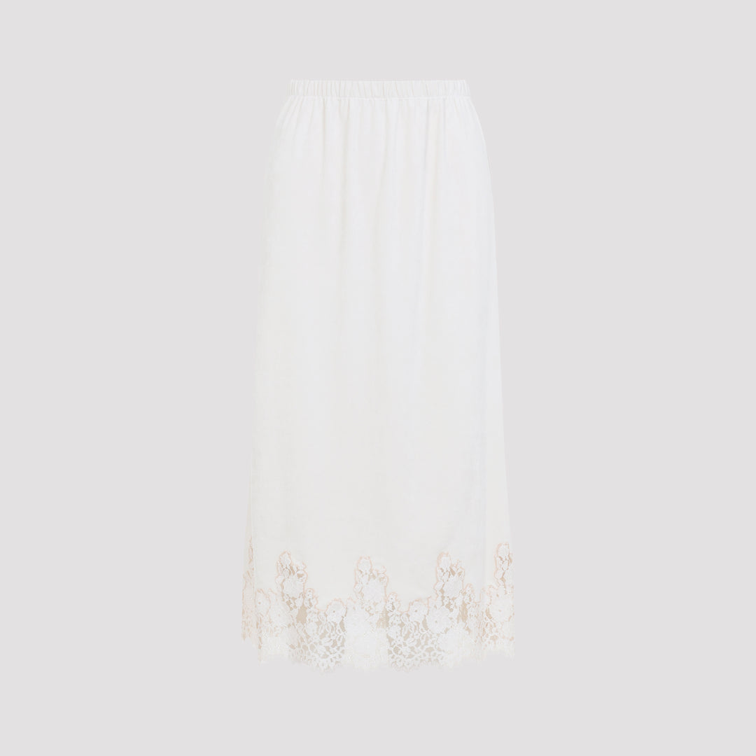 Alberta Ferretti Midi skirts - Nude & Neutrals | f65b0ae68b714bfd5390733ef8324b85ec858236