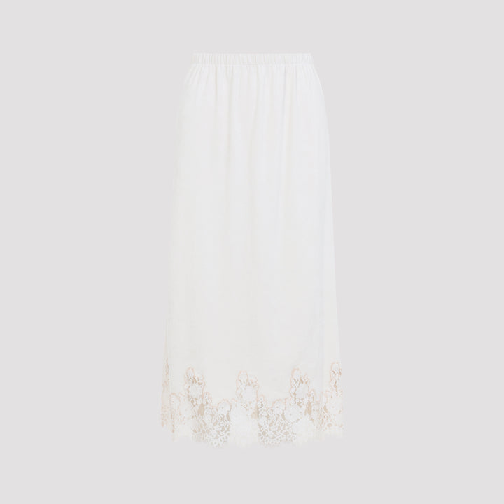 Alberta Ferretti Midi skirts - Nude & Neutrals | f65b0ae68b714bfd5390733ef8324b85ec858236