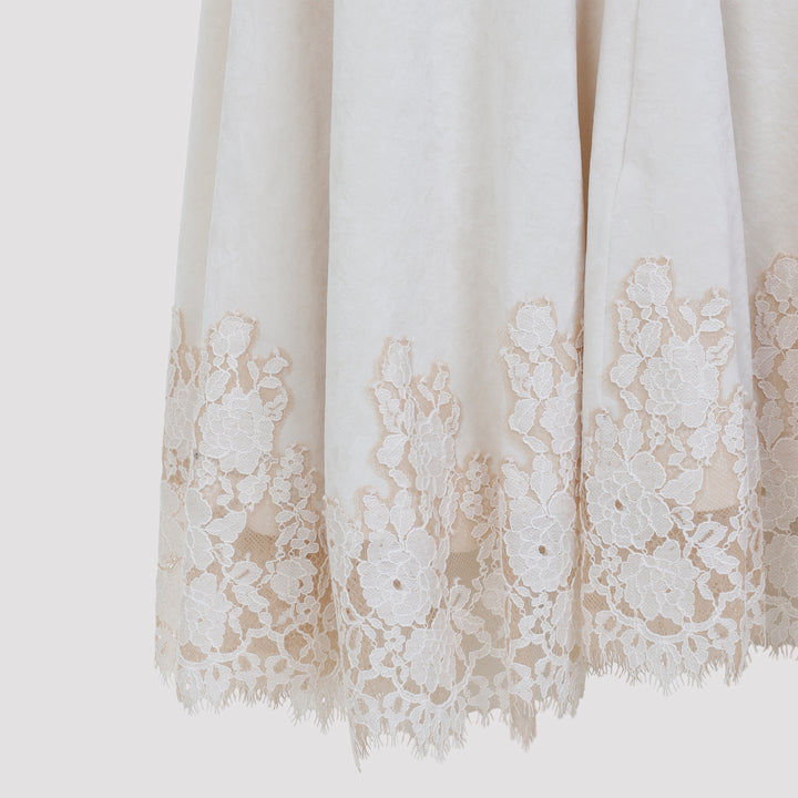 Alberta Ferretti Midi dresses - Nude & Neutrals | ed73b10176802d8116ad640fb47c564b88e4980d