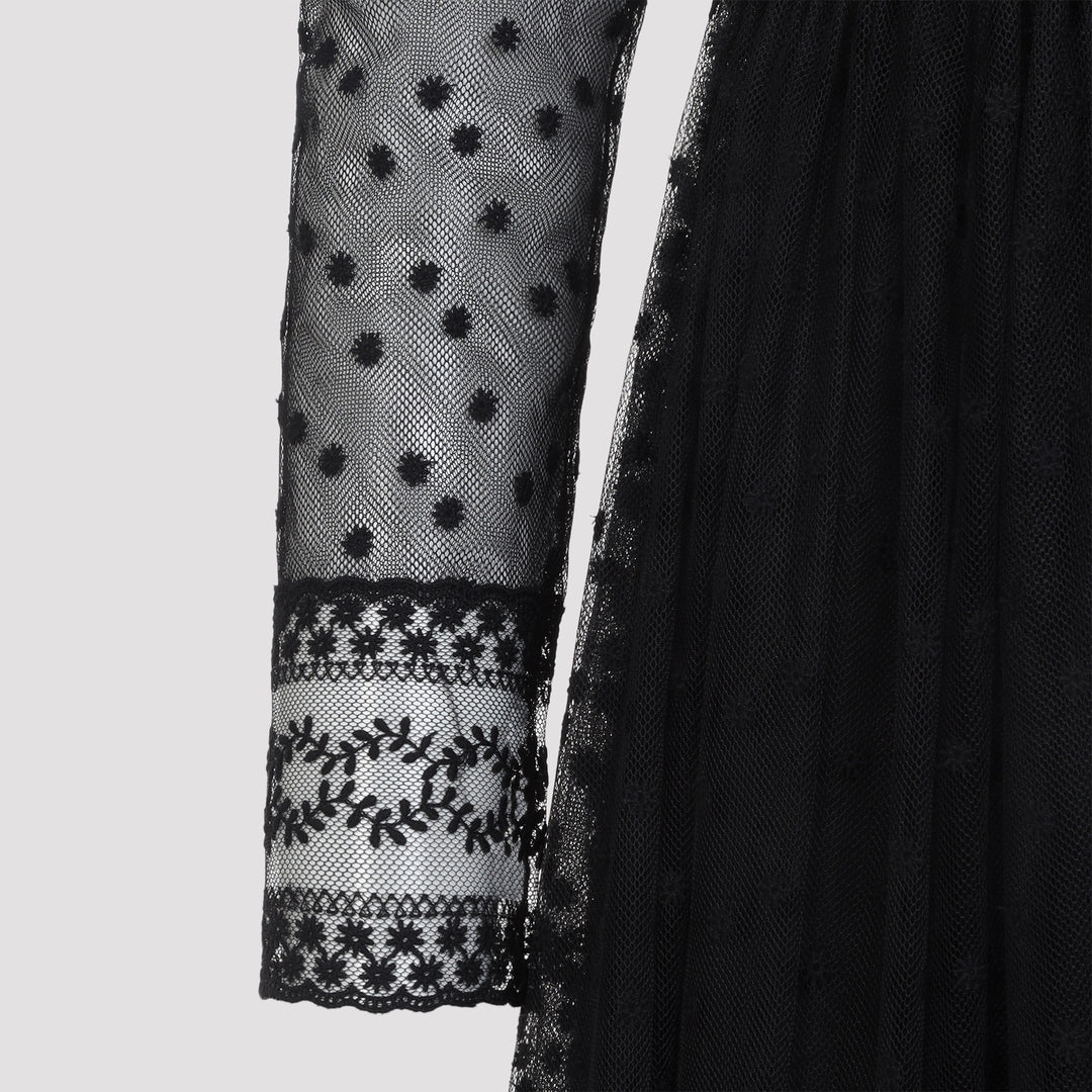 Alberta Ferretti Midi dresses - Black | 5be05f0a1a5c89e7ccf5aaf43d417b66c100a6d7