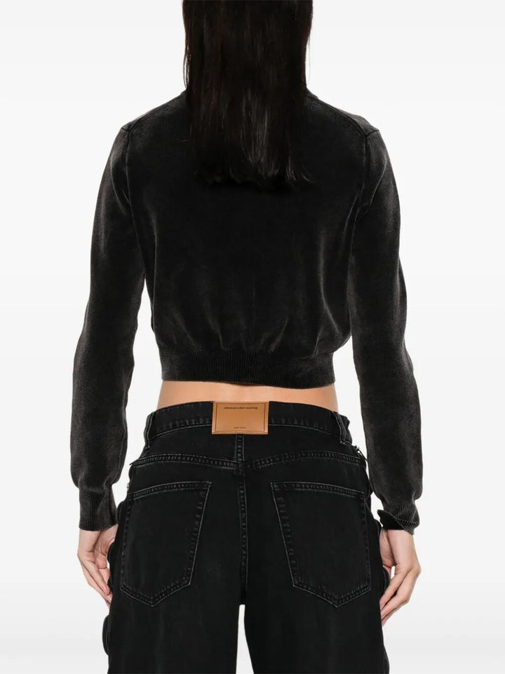 Alexander Wang Cardigan - Black | afd76a2e0642c1650bbadfa0cca74ddbc46e695a