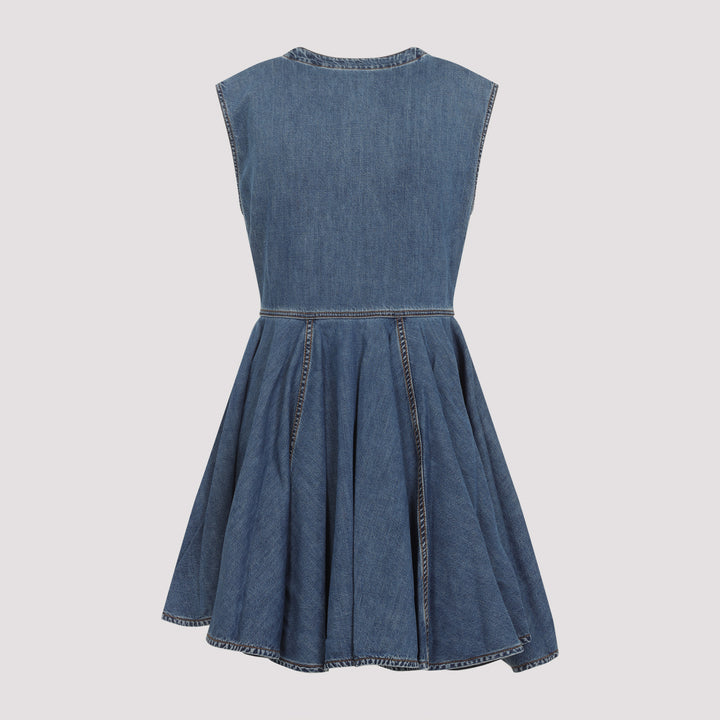 AlaÏA Mini dresses - Blue | b209382e907e7752341d9aa6fd41423bccc6c5b4