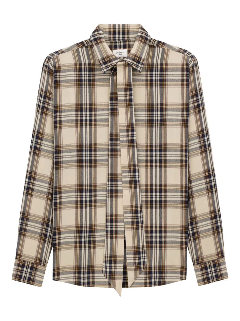 Saint Laurent Paris Checked - Nude & Neutrals | 3f643528809b3bb2bb3ecdac3005c121badf121f