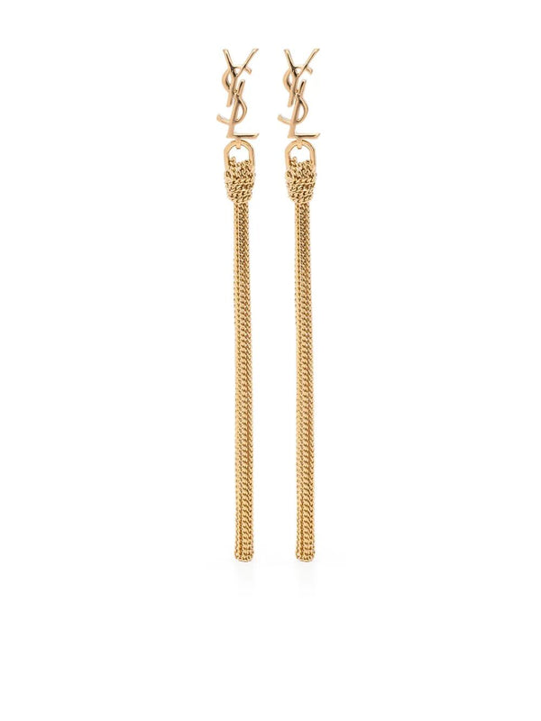Cassandre Tassel Metal Earrings