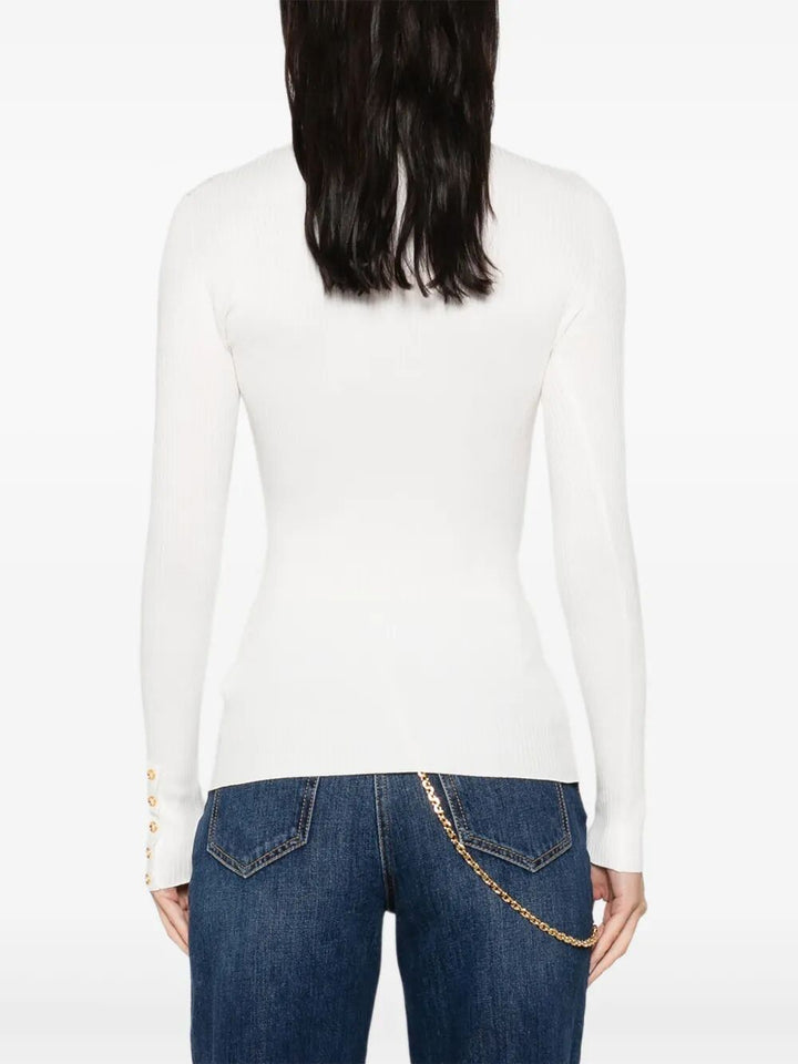 Elisabetta Franchi Turtle neck - White | 135175ad63524a6c522a317790a32baf0ea69861