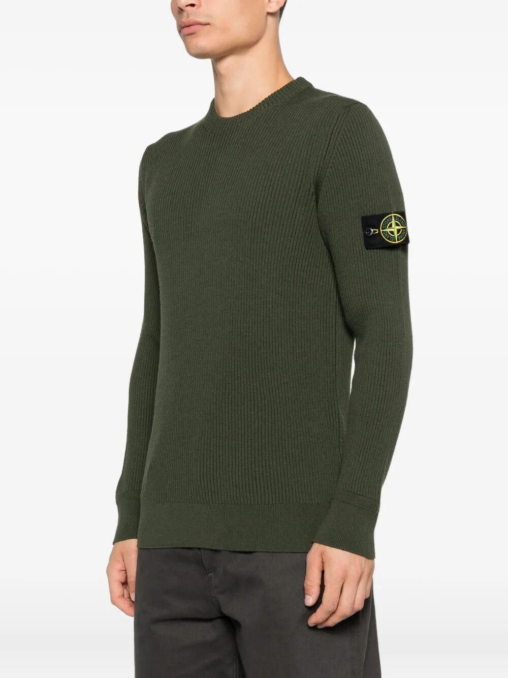 Stone Island Pullover - Green | a347756f60ae3f72ae59e7441e31e2fed3628dbe