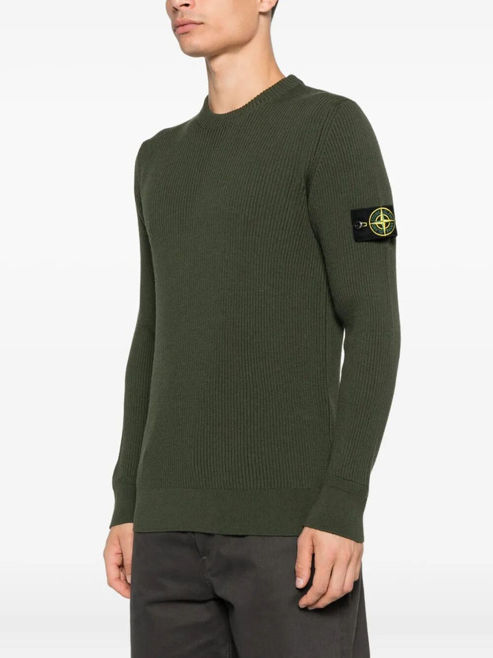 Stone Island Pullover - Green | a347756f60ae3f72ae59e7441e31e2fed3628dbe
