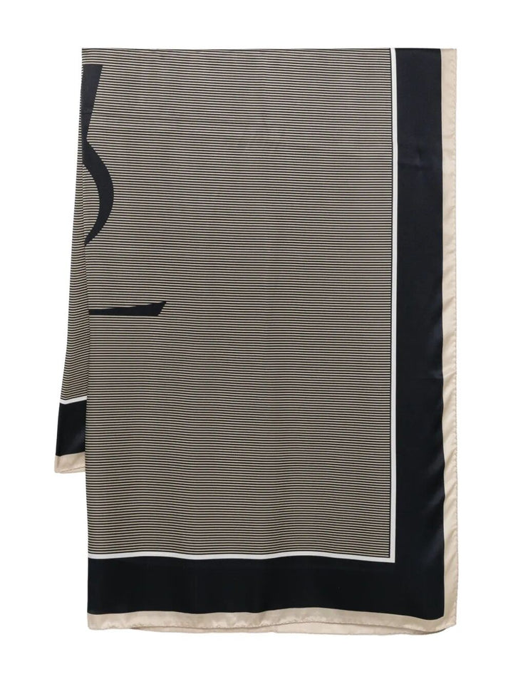 Saint Laurent Paris Scarves - Blue | bf5b511b78328f692914305f3d28c660c19b2627