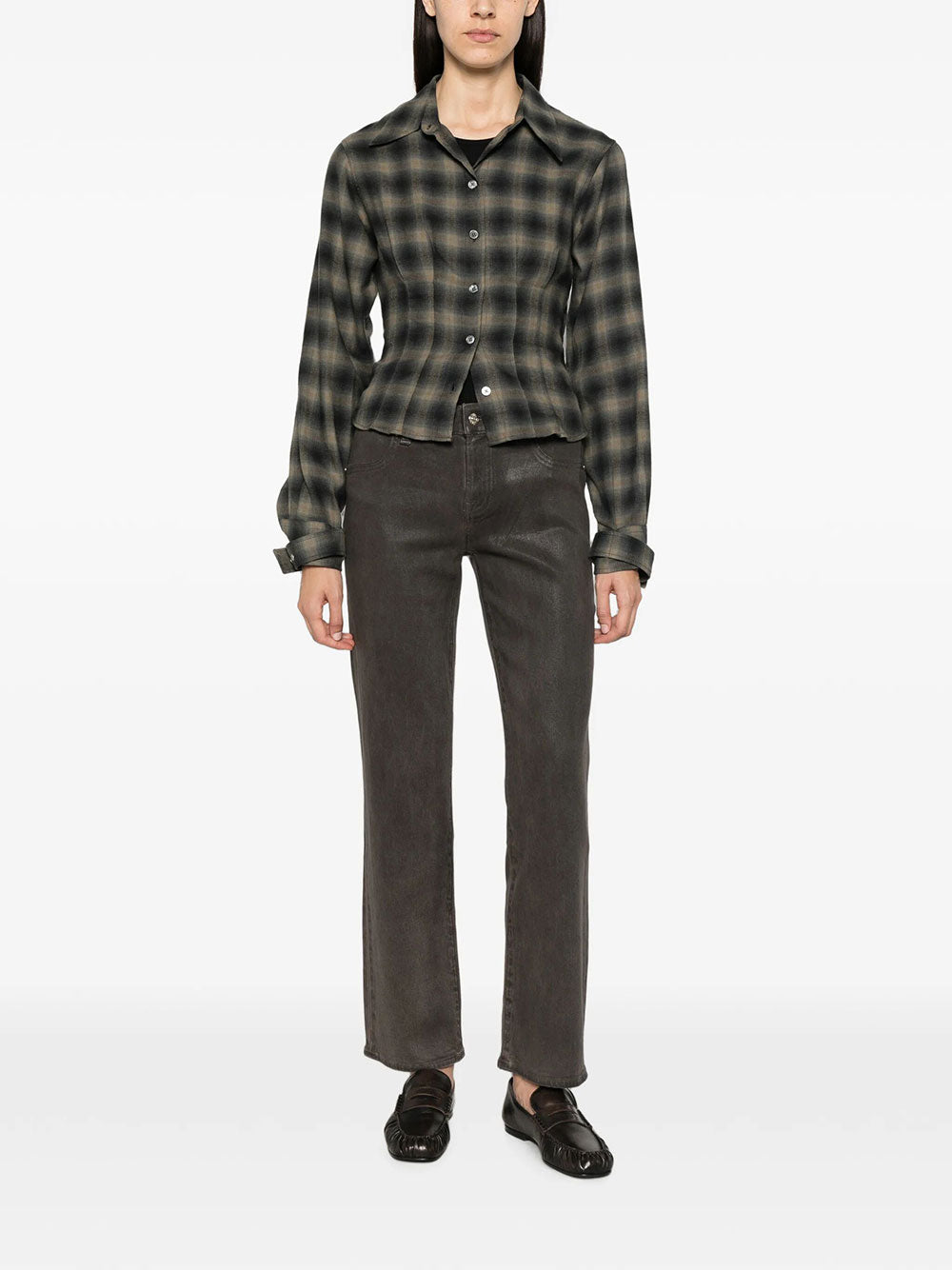 7 For All Mankind Straight leg - Brown | 3e823c58a0b87a78244ea227e99d02b673ae1197