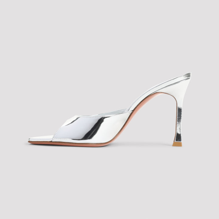 Amina Muaddi Sandals - Metallic | 35c3d31977d37b396e615d6f8b72e194db1e04d7
