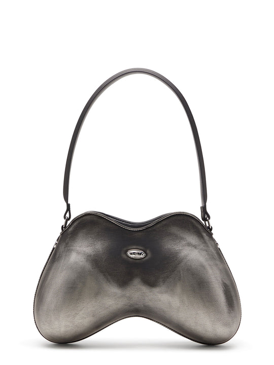 Double-D Shoulder Pu Shoulder Bag