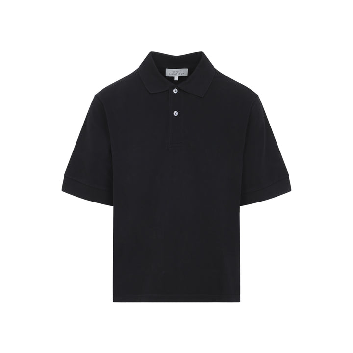 Studio Nicholson Polo - Black | b6f279bca5aa20e00ca4da2d6b14b54653cb45c4