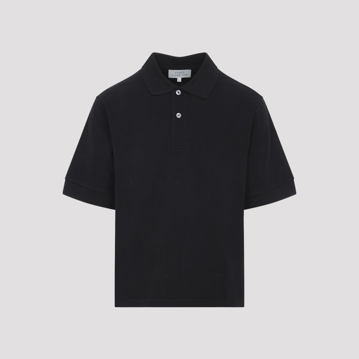 Studio Nicholson Polo - Black | cc2d002f2a22c2334773d013303418156613268e