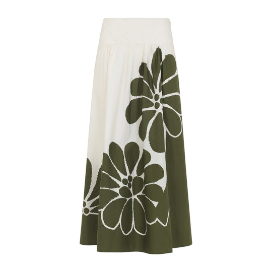 Midi Skirts Green