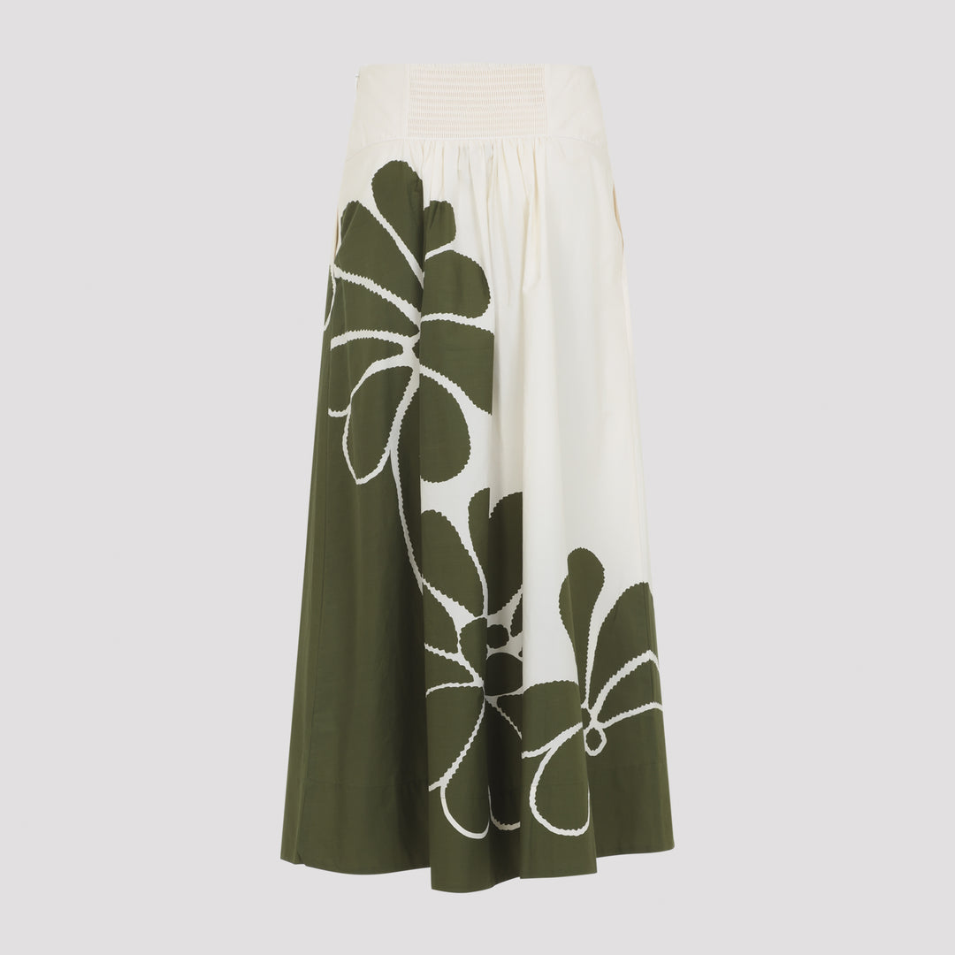 Farm Rio Midi skirts - Green | bc38fd3e52c1f951a2649cd5e203b94334a66c2c