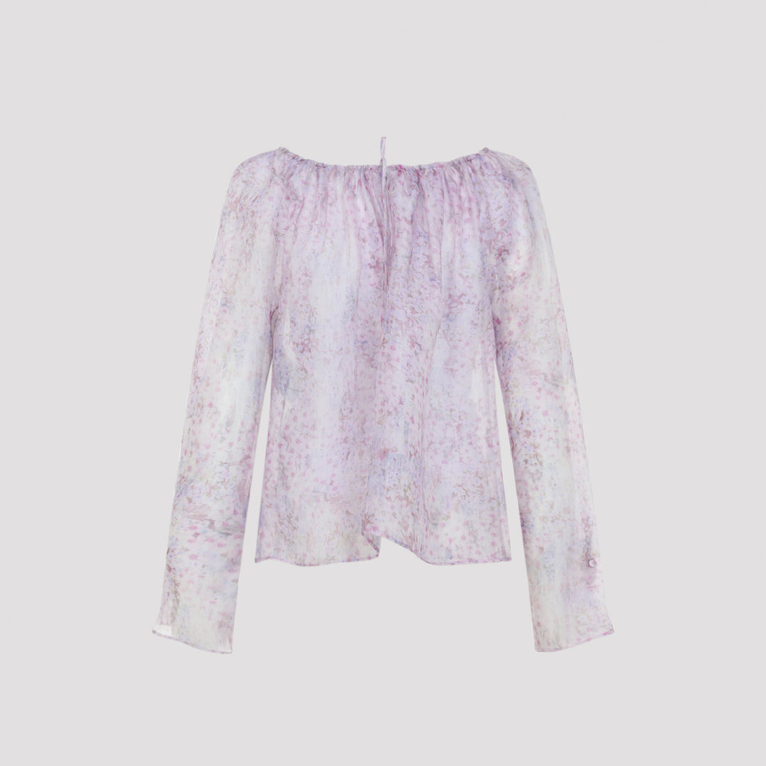Alberta Ferretti Blouse - Pink & Purple | d93b830b9ebd0d350652d3be75723e0441bfb30a