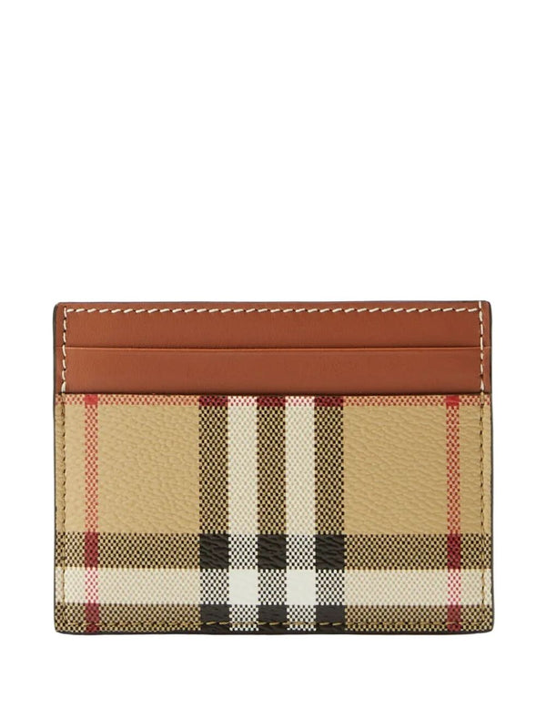 Sandon Check Card Case