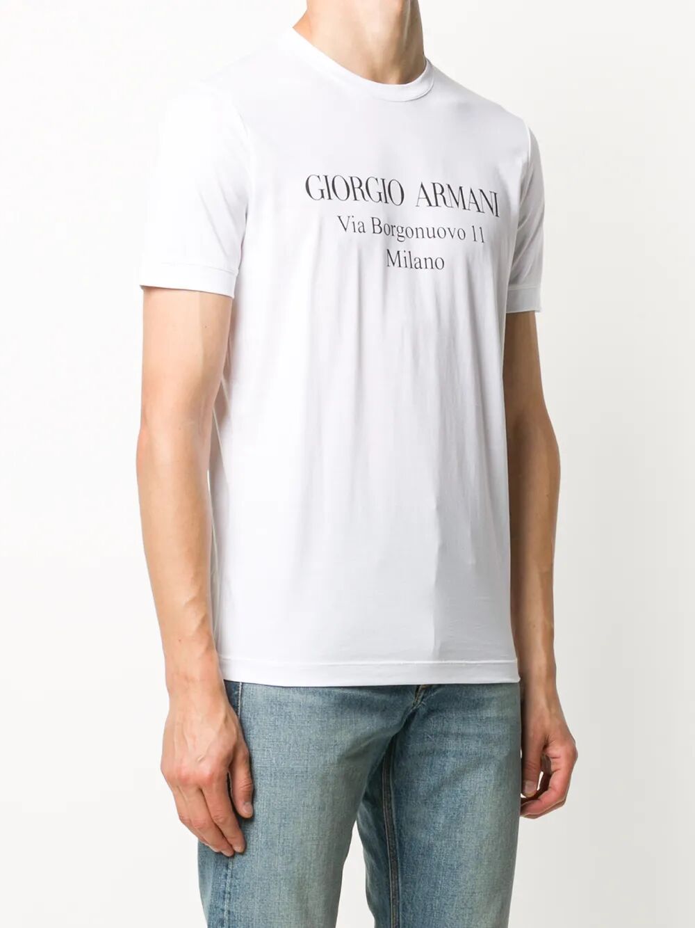 Giorgio Armani T-shirts - White | 033eb37dbaeeaeb908eadade01354abd1e82a3e2