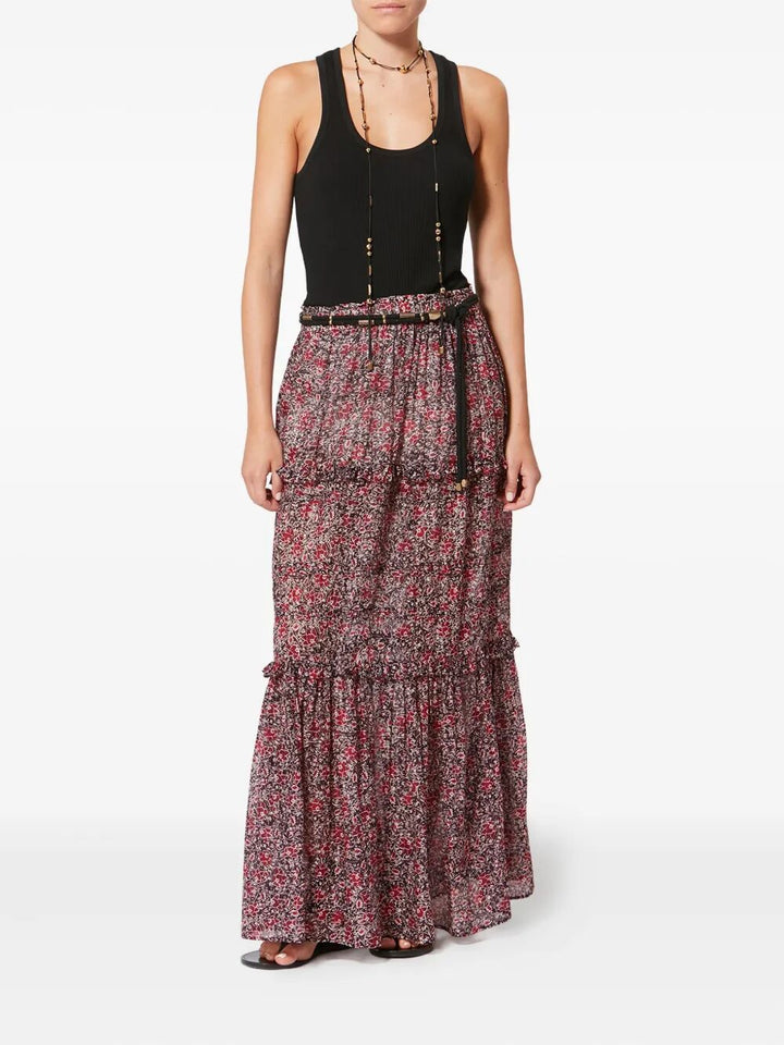 Marant ÉToile Long skirts - Pink & Purple | 1a8534ce172266cbe6d9d5fe9b05493fe214e98b