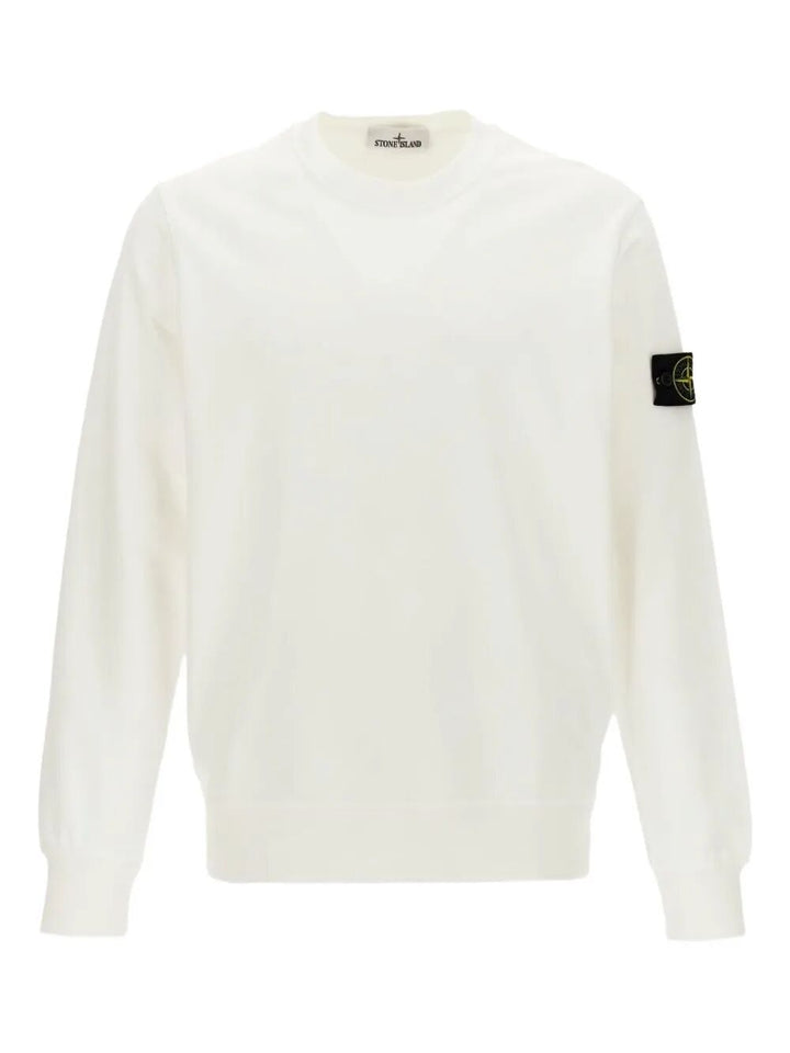 Stone Island Round neck - White | e92198b102cc2a314d634752fbb98dfc42327e43