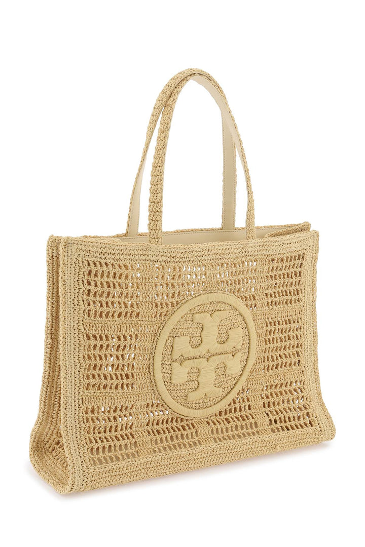 Tote Bag Ella In Crochet Di Rafia