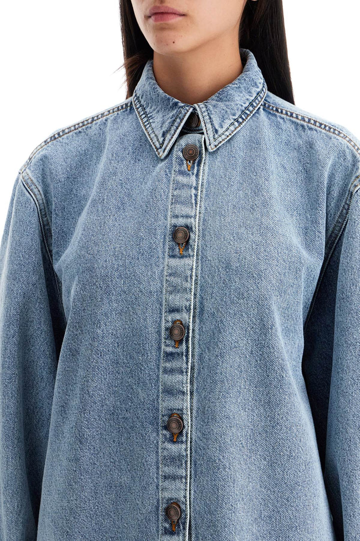 Camicia Oversize In Denim