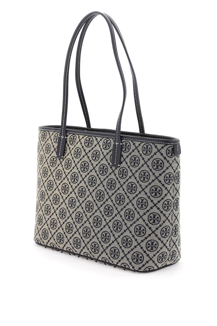 Small T Monogram Tote Bag