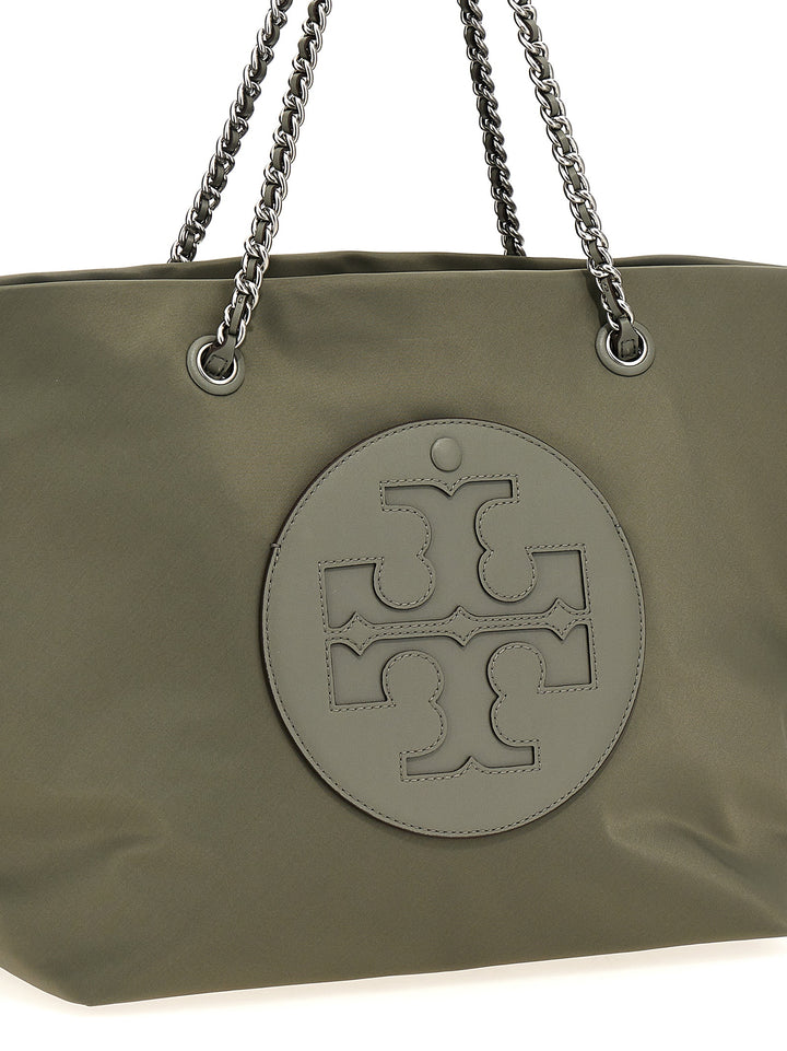 Ella Chain Tote Bag Green