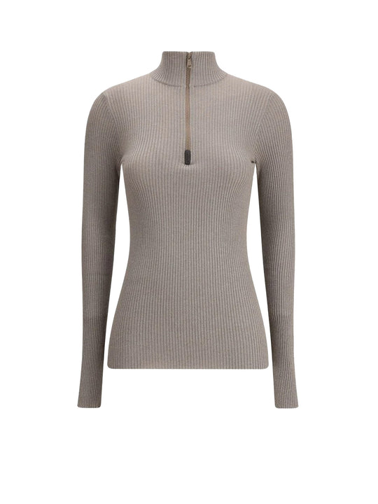 Cashmere Blend Turtleneck Sweater