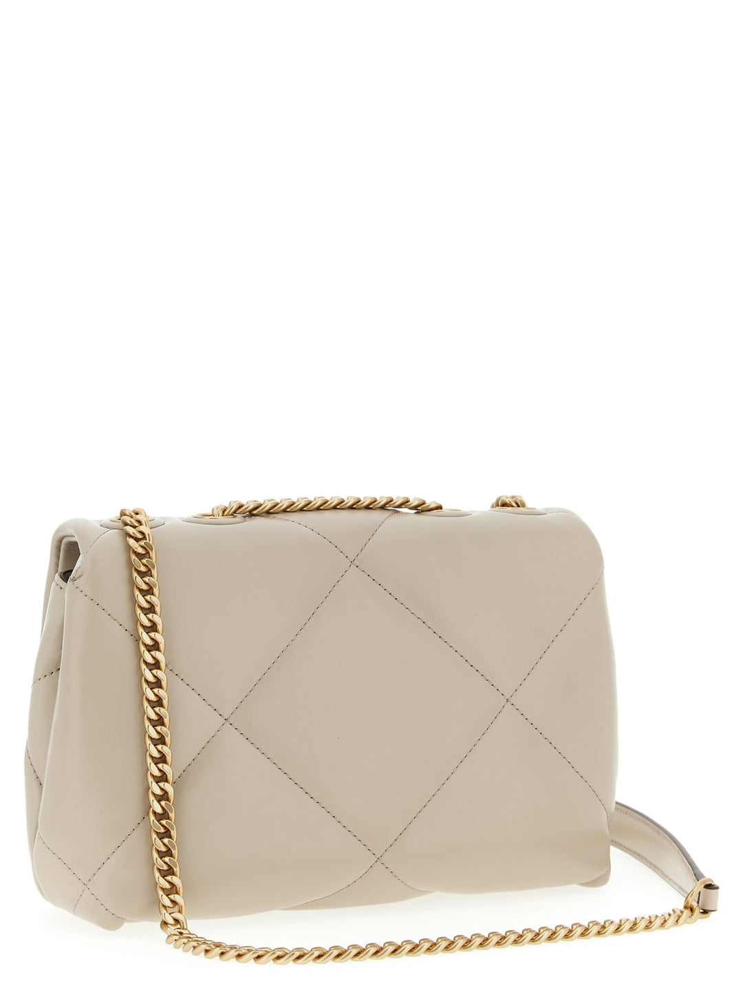 Tory Burch Kira Diamond Quilted Crossbody Bags - White | 8975322c54500a7d7a961f332da274f38740e194