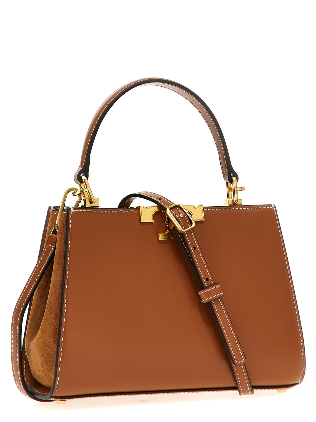 Eleanor Mini Satchel Hand Bags Brown