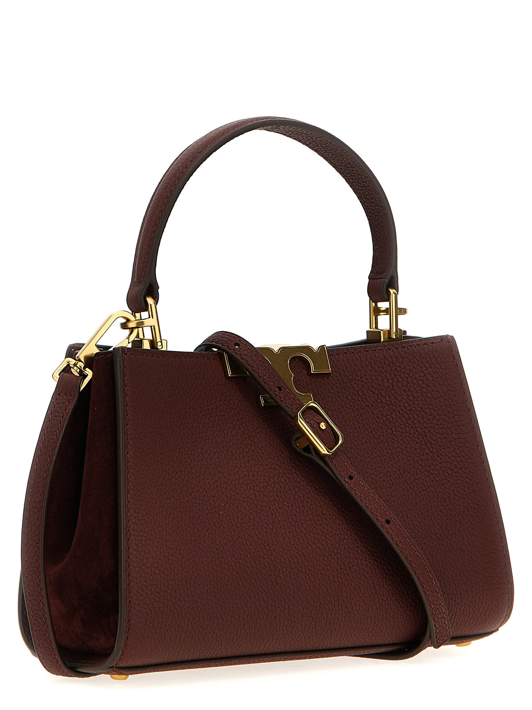 Eleanor Mini Satchel Hand Bags Bordeaux